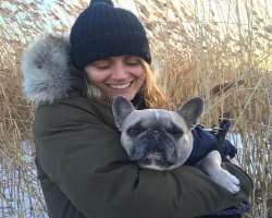 The American beauty is an animal lover and is a proud mom of a French Bulldog named Tank.